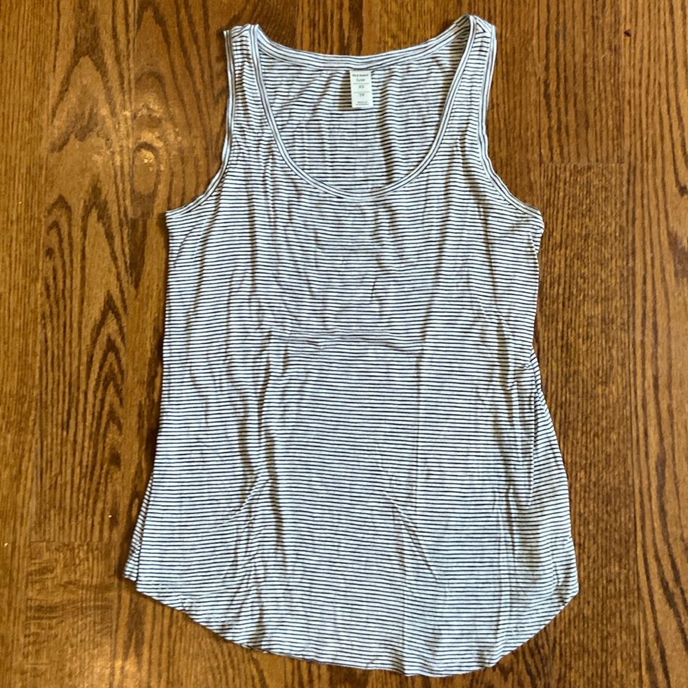 Old Navy luxe striped tank top